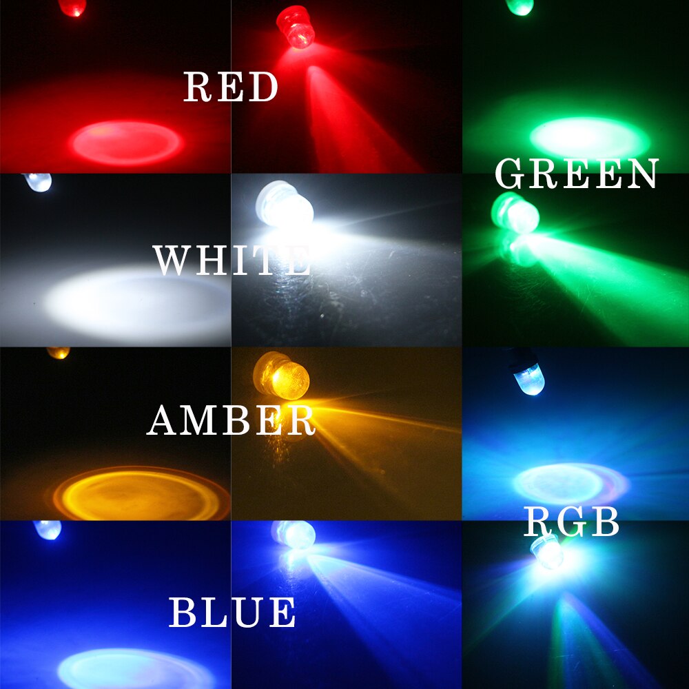 10 kpl 6v 6.3v dc  t11 t4w ba9s h6w 3886x 1895 64111 r linssi flipperilamppu muotoilu valkoinen sininen punainen keltainen vihreä rgb sekoitus väri