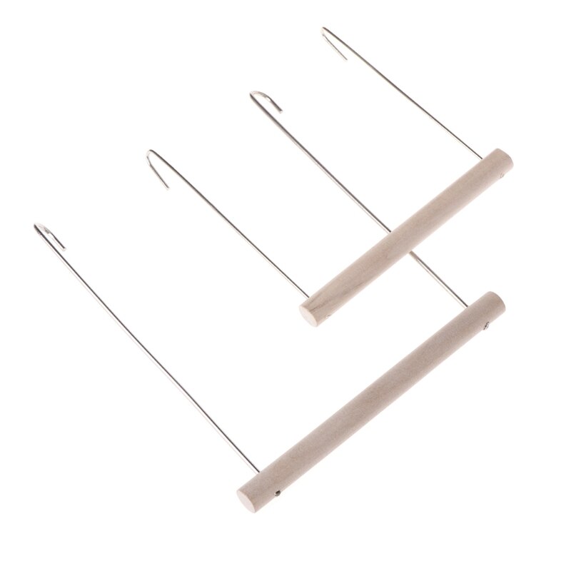 Pássaros de madeira natural poleiro papagaios pendurado balanço gaiola pingente brinquedos suporte