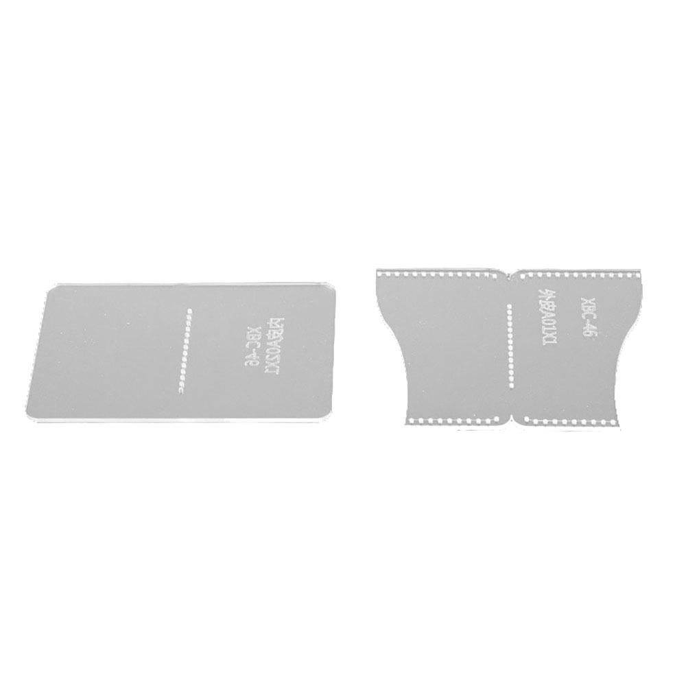 Lychee Life Card Bag Sewing Pattern Acrylic Leather Template DIY Handmade Leathercrafts Supplies