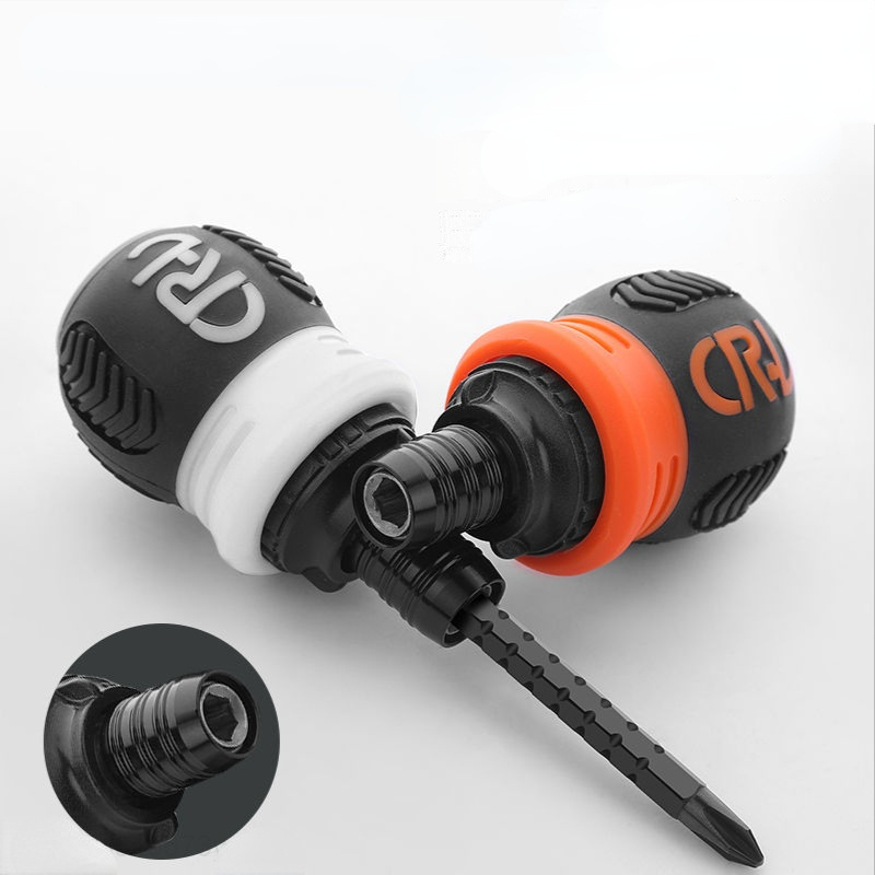 Xiaomi Retractable Screwdriver Short Handle Cross Straight Multi-purpose Screw Driver Repair Tool Mini Combination Universal Set