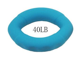 CIMA Hand Grips Rubber Muscle relex Finger Training Ring Exerciser Hand Grip silicone Hand Gripper Gripping Ring equipment: Sky Blue