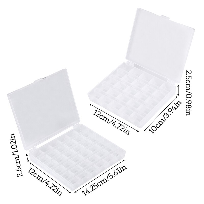 Boîte de rangement pour Machine à coudre, 25/30 emplacements, bobines vides, outils de couture de , accessoires pour la maison, offre spéciale