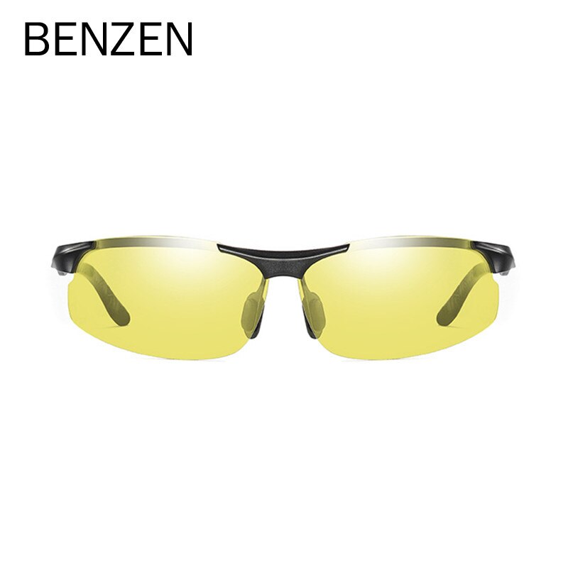 Cheap Aluminum Magnesium Photochromic Sunglasses Polarized Night Vision  Glasses Men Driver Yellow Driving Glasses