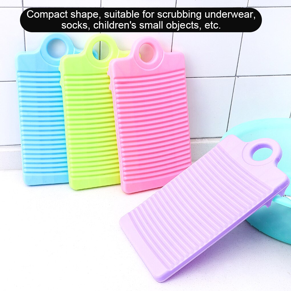 Plastic Washboard Antislip Thicken Washing Board Clothes Cleaning For Laundry Cleaning Tool Bathroom Accessories
