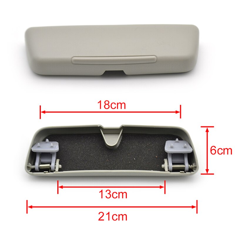 Voor Ford Focus 2 Mk2 Euro 2005 2006 2007 Auto Zonnebril Case Houder Glazen Kooi Opslag doos Auto Accessoires