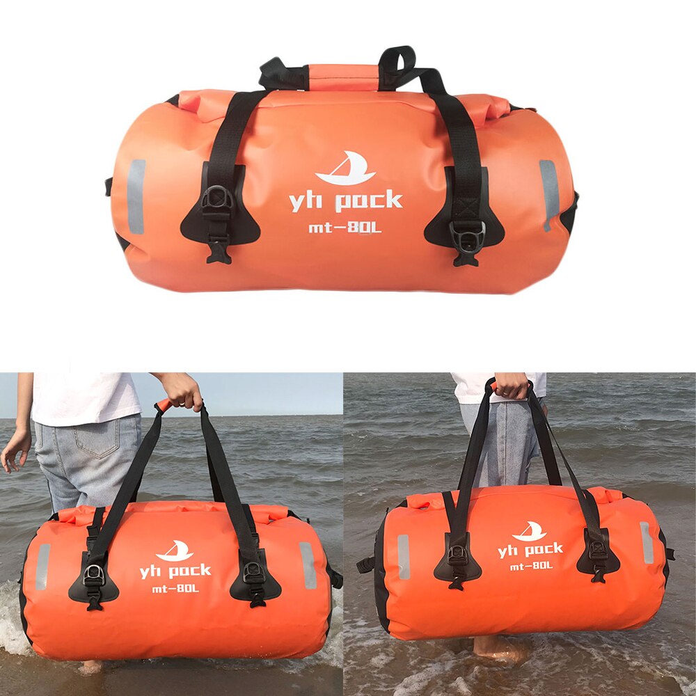 40L 66L 80L 90L Motorrad Tasche Auto Wasserdichte Lagerung Pack Outdoor Reise Große Kapazität Taschen 2020New Schulter Tasche Sattel tasche