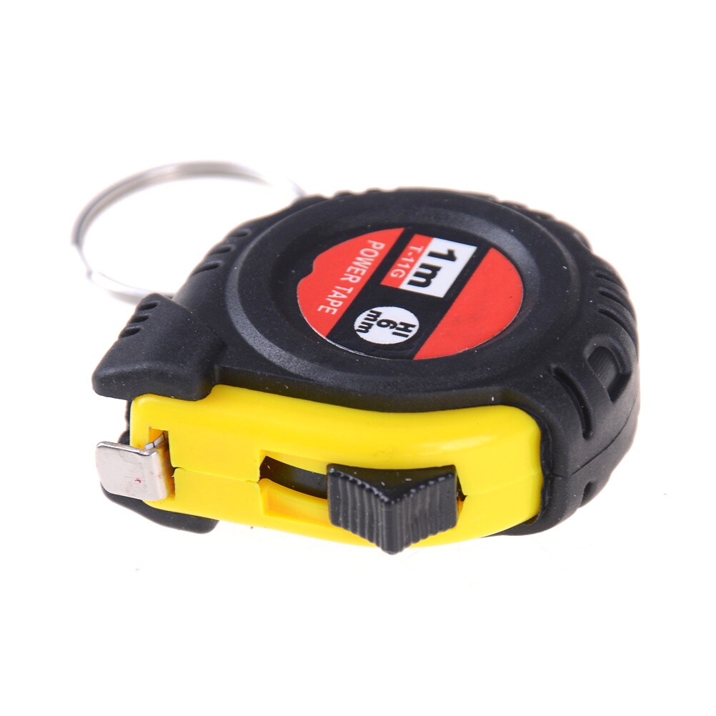 Retractable Ruler Tape Measure Key Chain Mini Pocket Size Metric 1m/150cm Keyring Keychain