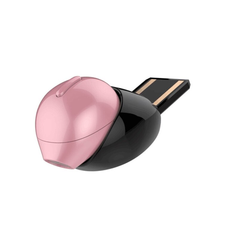 Onzichtbare Echte Draadloze Oordopjes Bluetooth Oortelefoon Waterdichte Slaap Oortelefoon Nano Size/Dual-Mic/20Hs Play/Verwisselbare dragen: X20-USB Charge-Pink
