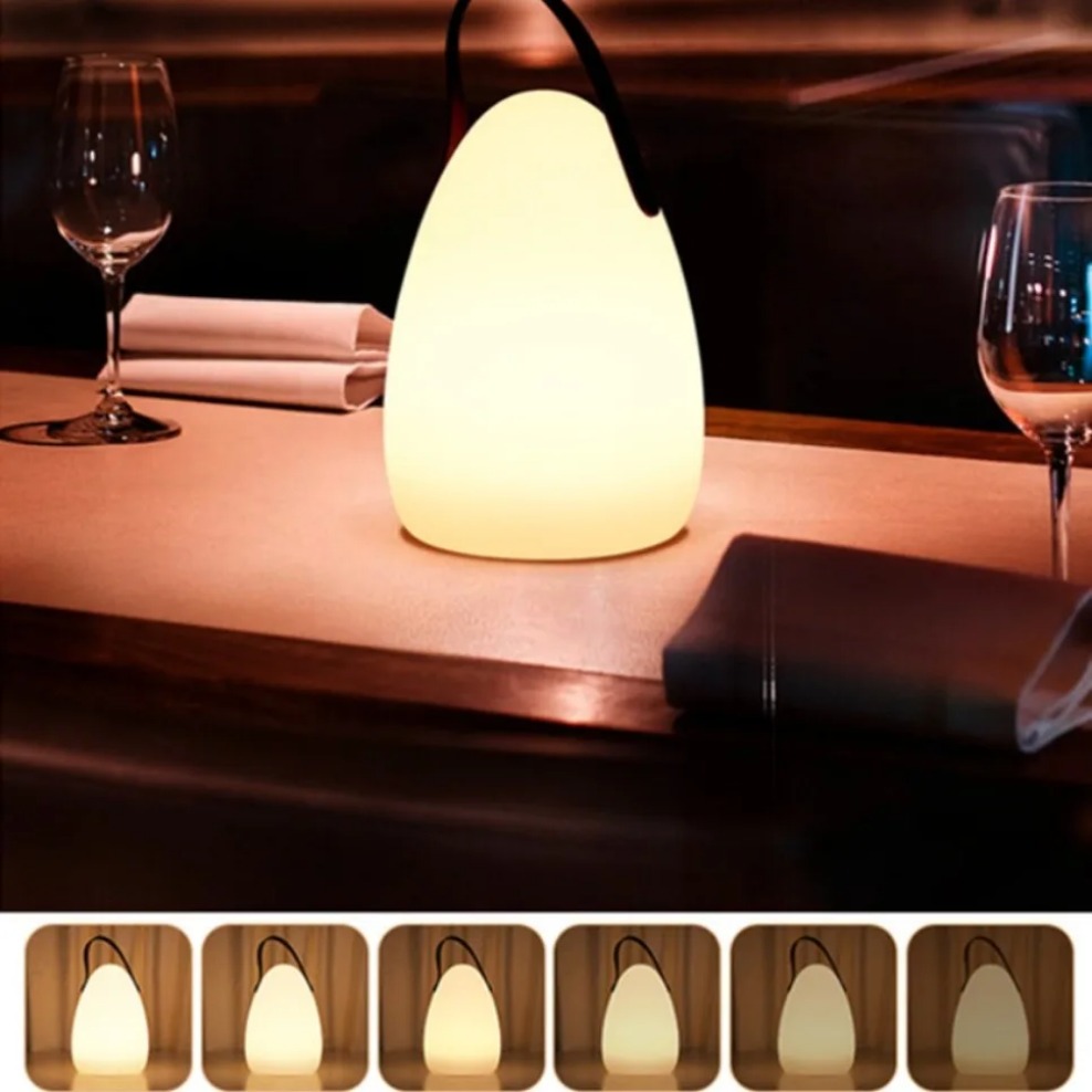 16-kleuren Tuya intelligente afstandsbediening RGB LED buiten waterdichte draadloze tafellamp camping draagbare decoratie USB opladen