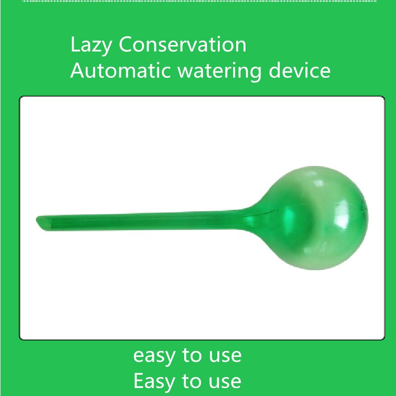 Automatic Plant Self Watering Water Feeder Plastic PVC Ball Plant Flowers Water Feeder Indoor Outdoor Watering Cans Plant