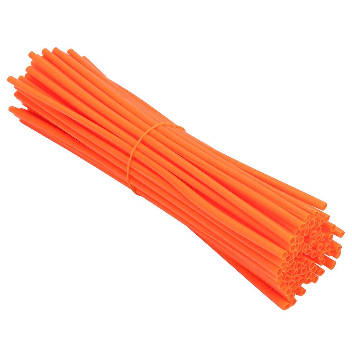 1 Set Bike Spoke Bike Wheel Spoke Reflector Universal Bike Skins Wraps Warning Strip Tape Wheel Decor For Motorbike: Orange