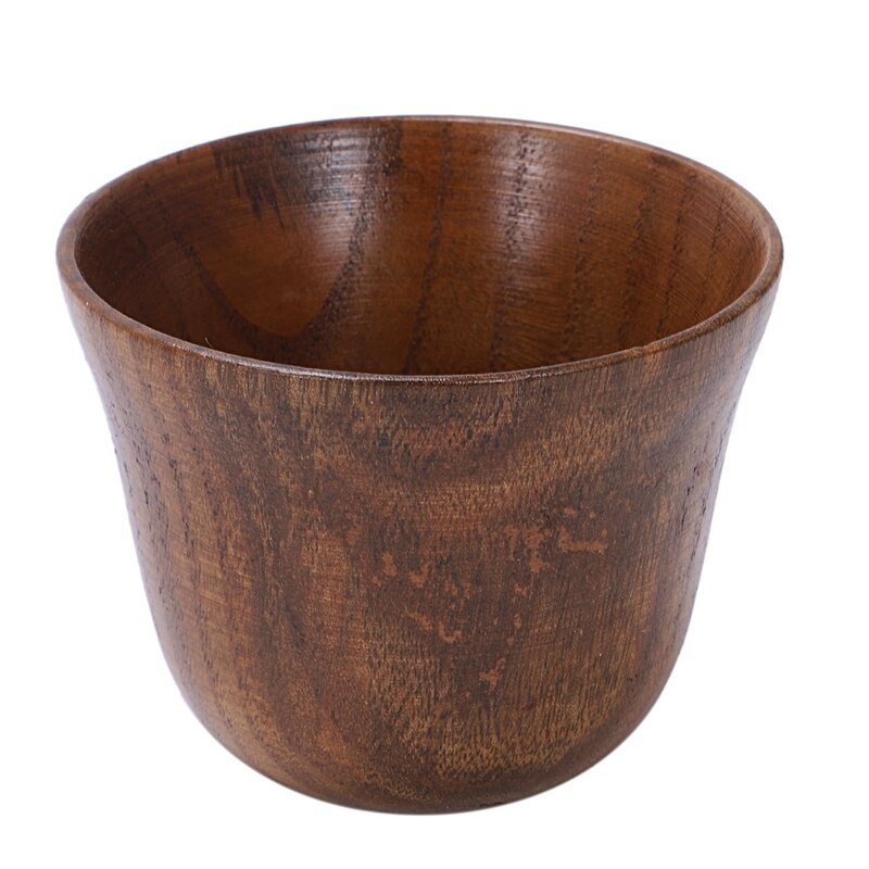 6pcs tea set small wooden cup small cup anti-side wooden cup and natural wood wine glass wooden tea cup