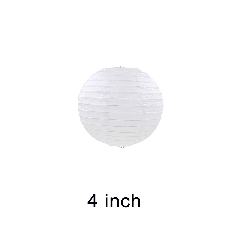 1pcs Round Paper Ball Lamp Chinese Paper Lantern Balloon Home Festival Wedding Birthday Party DIY Decoration Supplies Paper Ball