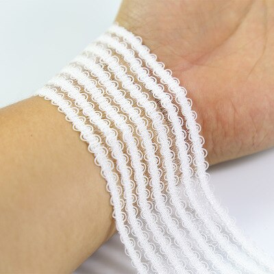 Naaien rekbare elastische band 40mm 50mm breedte wit zwart kant elastische lint tailleband ondergoed kledingstuk diy accessoires 1m