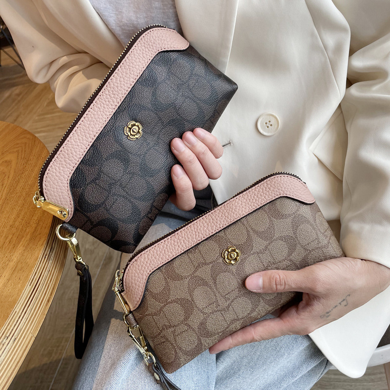 Handbag Women's Wallet small bag Holding Single Shoulder Crossbody Bag Multi-function Bag Women's mobile phone bag