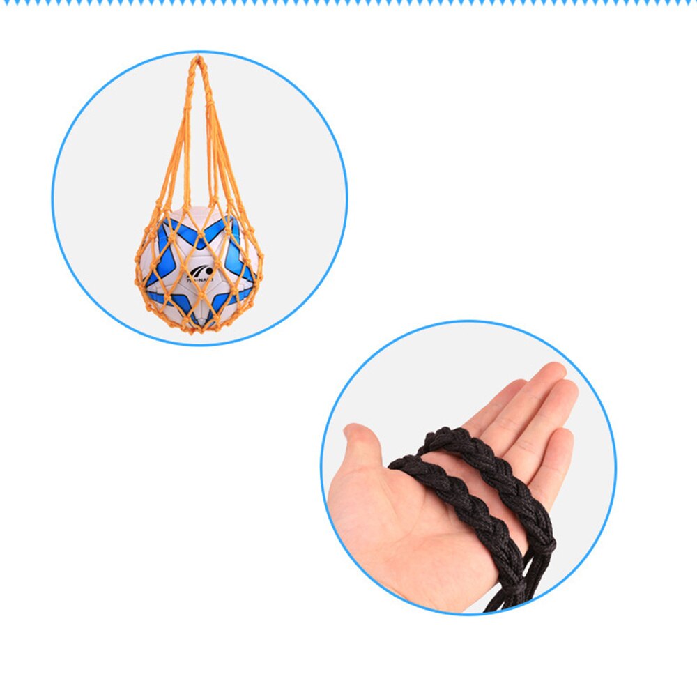 2 Pcs Storage Net Football Volleyball Net Bag for School Home Office Dorm
