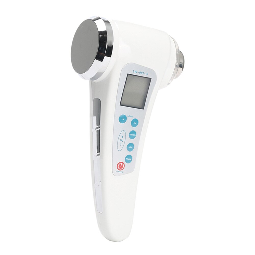 4 in 1 Ultraschall Gesicht Massagegerät 7 Farben LED Licht Gesichts Photon Ultraschall Therapie Hautpflege Körper Schlank Anti Zellulitis schönheit