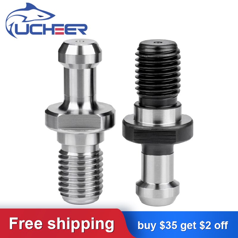 UCHEER 1/2pcs puller bolt BT30-BT50 CNC Milling Products BT Screws Pull Studs Chucks Tool Holder