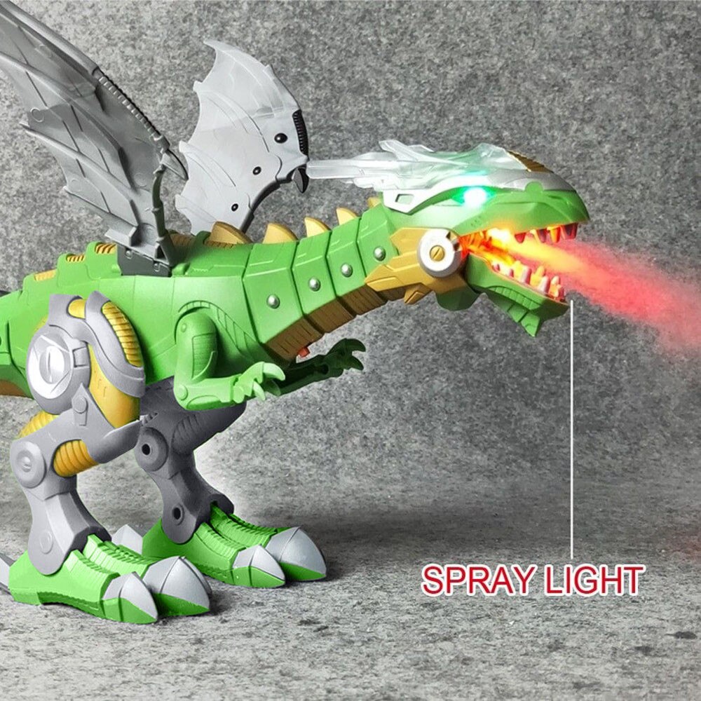 Wandelen Draak Speelgoed Fire Ademhaling Water Spray Dinosaurus Xmas Voor Kinderen Антистресс: A