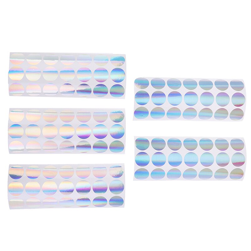 100Pcs Hologram Sticker 1" Round Security Seal Tamper Proof Warranty Void Label
