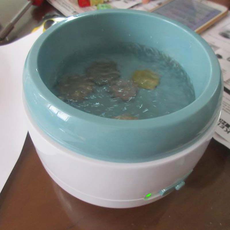 200ml Mini Jewellery Cleaner Home assistant Cleaning the coin can clean small items, jewelry, gold and silver