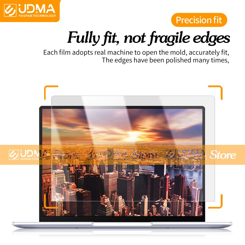 UDMA Anti Reflection Laptop Screen Protector, 13.3/14/15.6/17.3 Inch Eye Protection Anti-blue Light 16:9 Matte Notebook Film