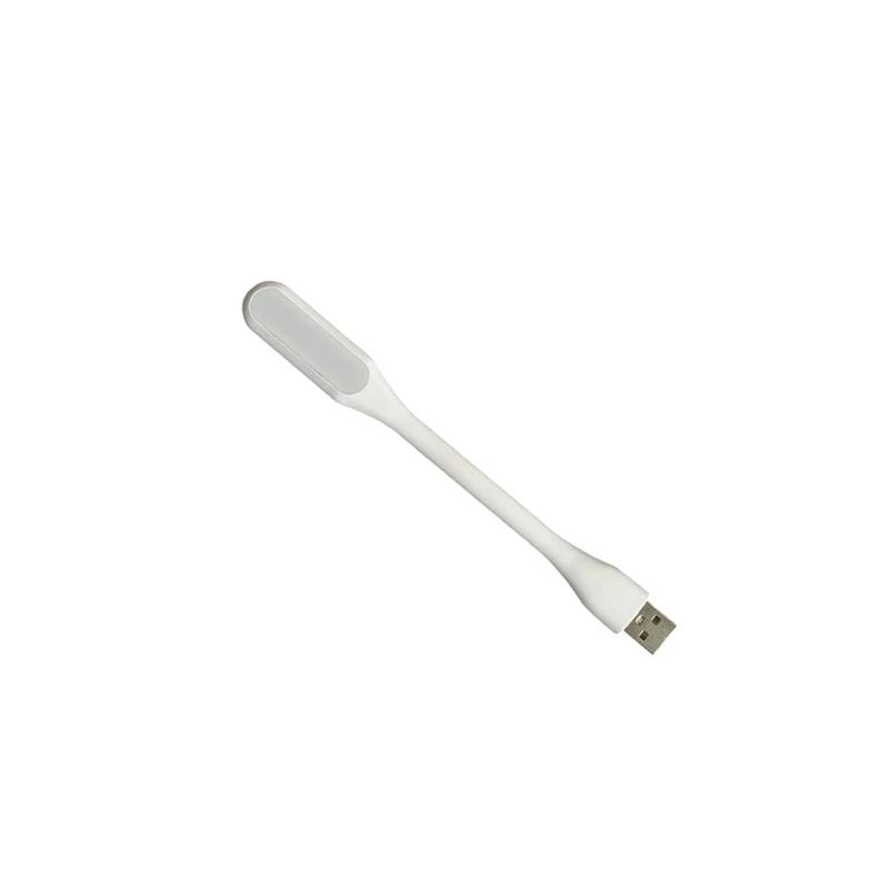 Mini lampe LED USB portable, lampe de lecture de livre, veilleuse pliable, lampe de protection des yeux pour ordinateur Power Bank, DC 5V, 2 pièces, 4 pièces: YELLOW / Beige