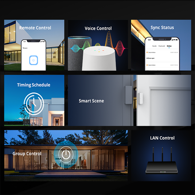 SONOFF Mini Basic R2 Smart Home 2Way WiFi Switch eWelink APP Remote Timing Control Automation Module Work With Alexa Google Home