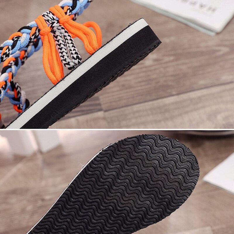 Zomer slippers plus size romeinse slippers dames strandschoenen casual sandalen buitensandalen