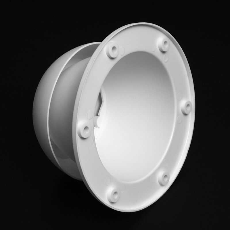 Round Mushroom Head Shape Ventilation Cap For Rv Accessories Top Mounted Round Exhaust Outlet Vent Cap