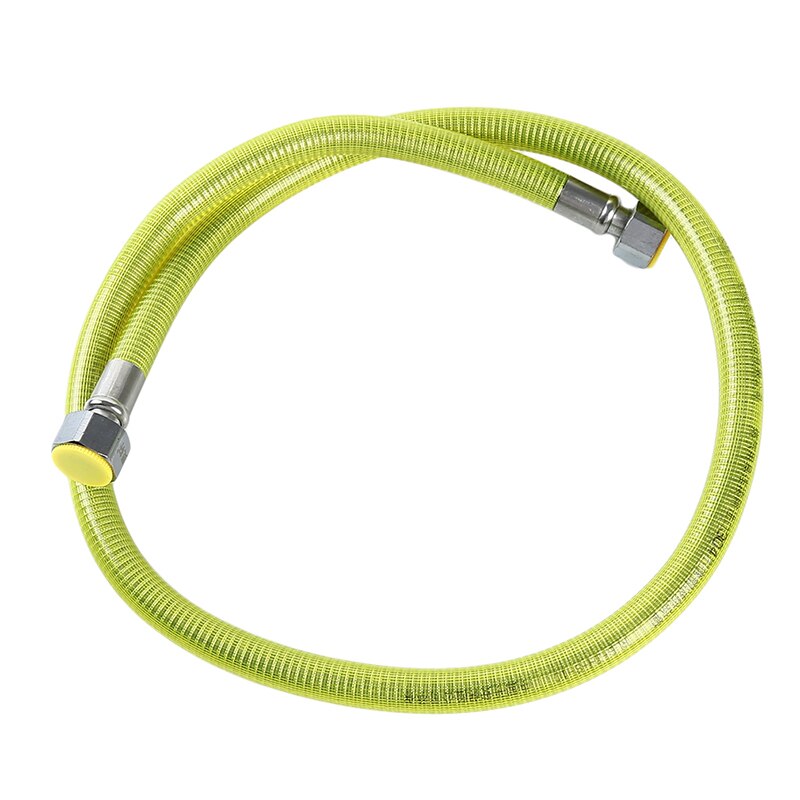 1pc korrugerte metallslange 304 gassrør i rustfritt stål naturgasskomfyr gasskomfyr vannvarmer tilbehør flere modell: 30cm stikkontakt - stikkontakt