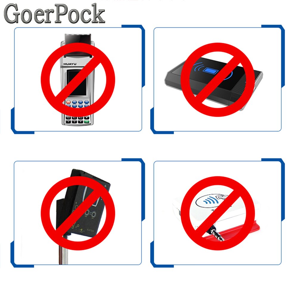 5pc Anti Rfid Wallet Blocking Reader Lock Card Holder Id Bank Card Case Protection Aluminium Metal Smart Anti-theft Credit Cards