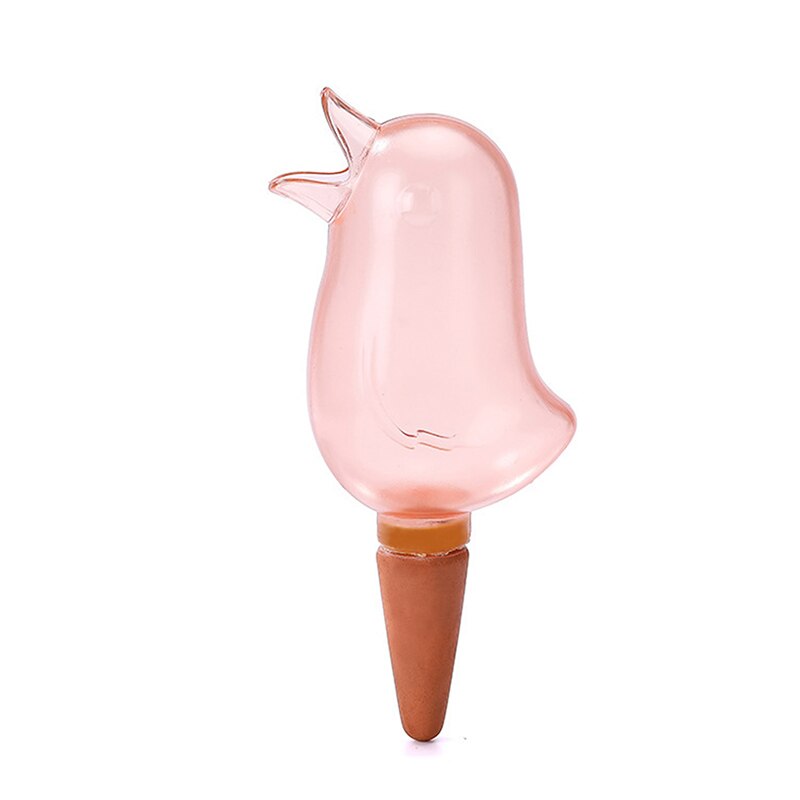 Pulvérisateur goutte-à-goutte Transparent en forme d'oiseau, bouilloire, outil d'arrosage automatique, bouteille de jardin auto-versante pour plantes et fleurs: 02