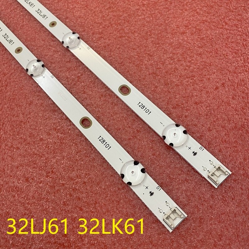 2pcs/set LED backlight strip For LG 32LJ610V 32LJ610V-ZD 32LJ610U LED ARRAY ASSY 32LJ61 EAV63673021