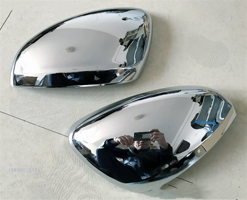 Til citroen  c5 høj abs krom bakspejl cover anti-gnid beskyttelse dekoration bil styling: Default Title