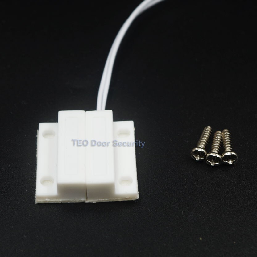 Wired Raam Magneetcontact Sensor Detector Raam Magnetische Sensor Switch Alarmsysteem Normaal Gesloten Deur Detector
