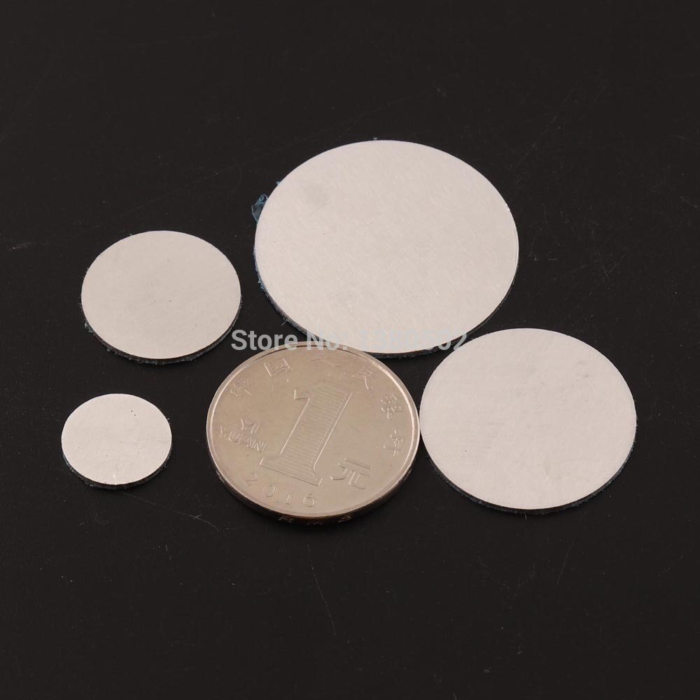 10pcs aluminium blanks 0.5 "/0.7"/1 "/1.25" ronde stempelen blanks, metalen schijf emailleren blanks 18Ga 1.0mm