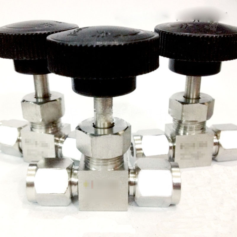 (304)  nåleventil i rustfrit stål / globusventil / regulator / flowreguleringsventil 6mm