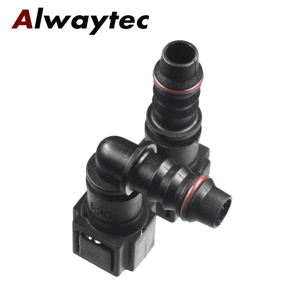Car styling Universal Fuel Line fitting OE Fuel Line Quick Connector fit for ID8 Nylon tube