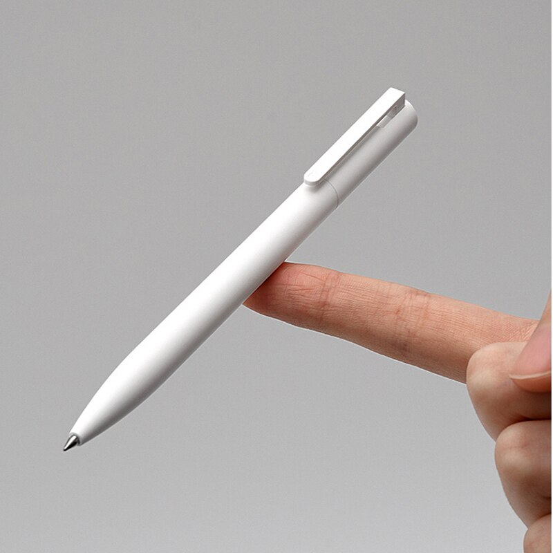 Original Xiaomi Mi Gel Pen 0.5MM Bullet Pens Writing Smooth and Light Grip with Blue Black Red Refill for School Office