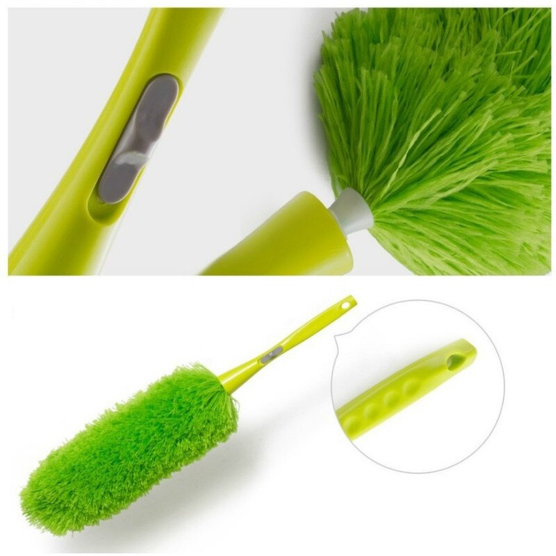 1 Pc Verwijderbare En Wasbare Microfiber Huisstofmijt Kan Worden Gebogen Om Sweep As Schorpioen Natte En Droge Stof Schorpioen auto Schorpioen