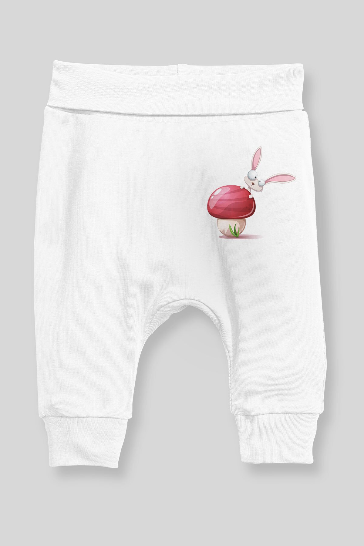 Baby Jongens Harem Broek - Opgeslagen Konijn Design - Angemiel