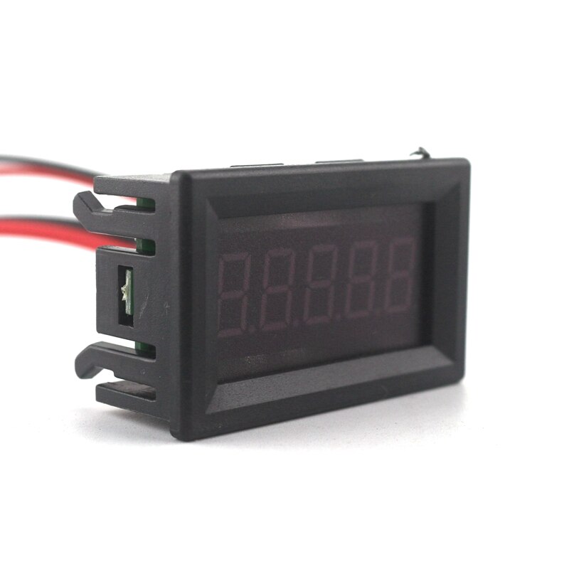 0.36" 5 Digits 0-3.0000A DC Ammeter Digital amp Ampere panel Meter Red LED Electric Current Tester Gauge Built-in Shunt