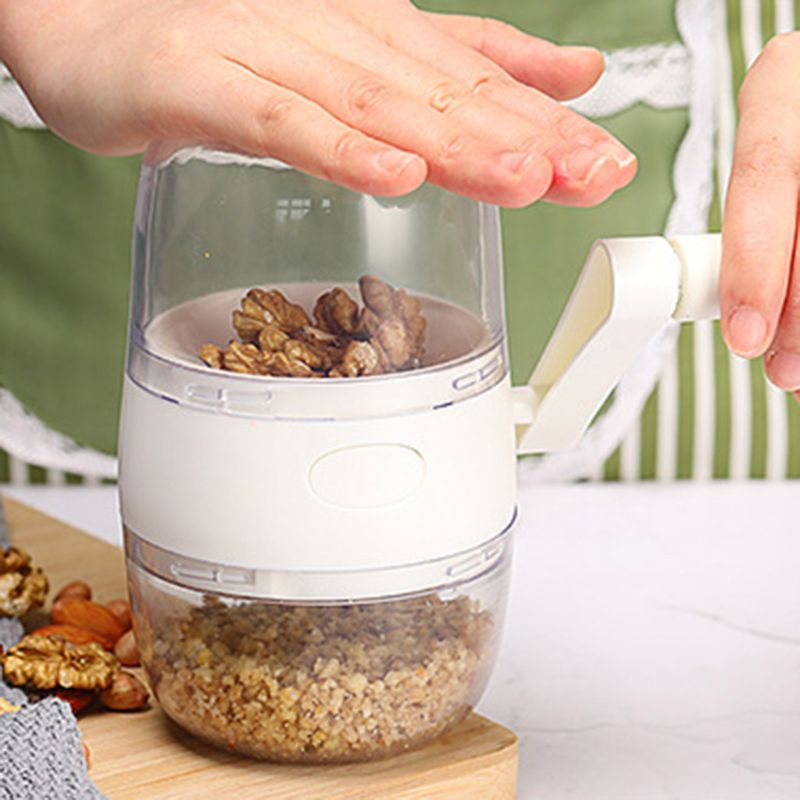Manual Nut Grinder Multifunctional Dried Fruit Crusher Peanut Masher Nut Chopper Grinding Device for Sesame Walnut