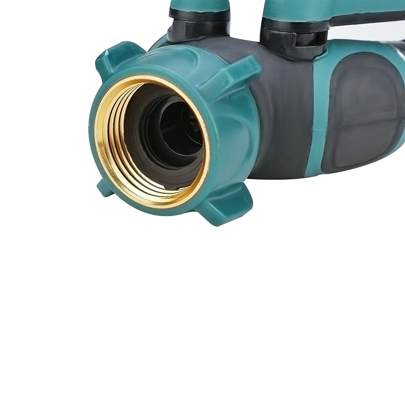 Garden Water Distributor 2 Way Distributor Water Flow Zinc Alloy Y Hose Splitters Connector Faucet Manifold Valve Tap Splitter