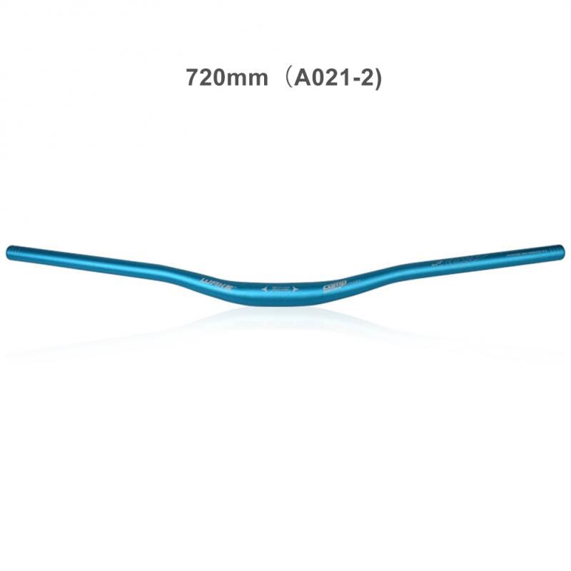 MTB Handlebar Aluminum Alloy Bicycle Swallow Handle 31.8*780mm/720mm Matt Black Bike Handlebars Matte Mountain Bike Accessories: 720mm Blue