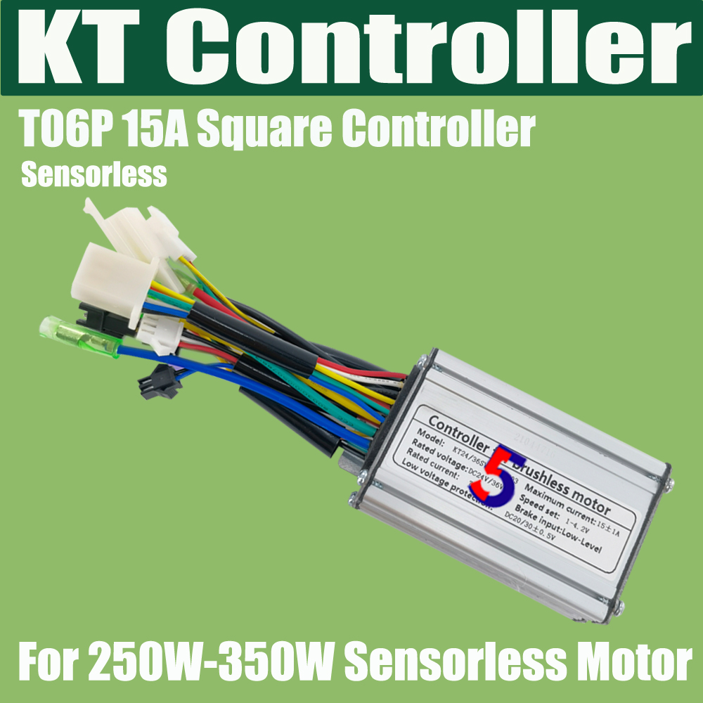 K elcykel kt-kontroller akm-motor bafang-motor kraftfull kontroller 250w 350w 500w 1000 w 24v 36v 48v 15a 22a 30a 40a för kt-display