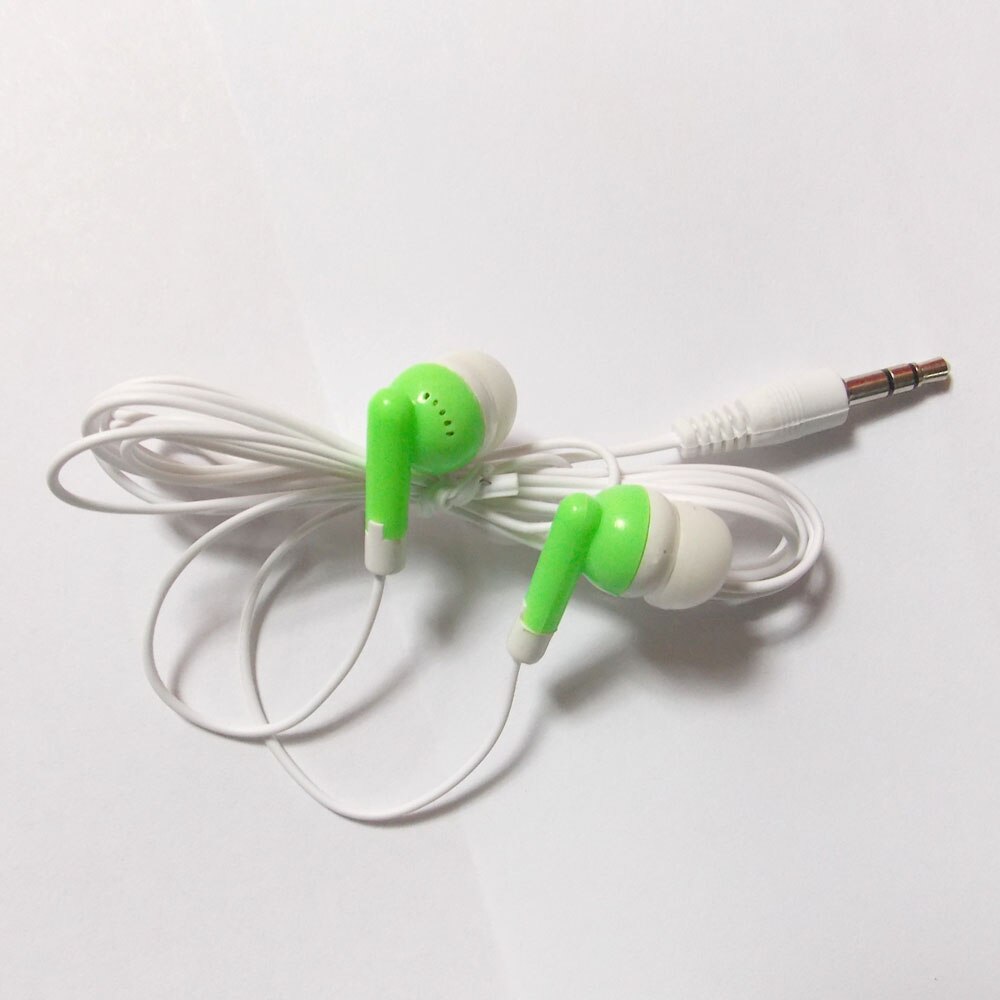 Filecase Universal Earphone Earbud Super Bass 3.5mm Stereo In Ear Music Headset For MP3 For iPad For iPhone: 1pcs Green