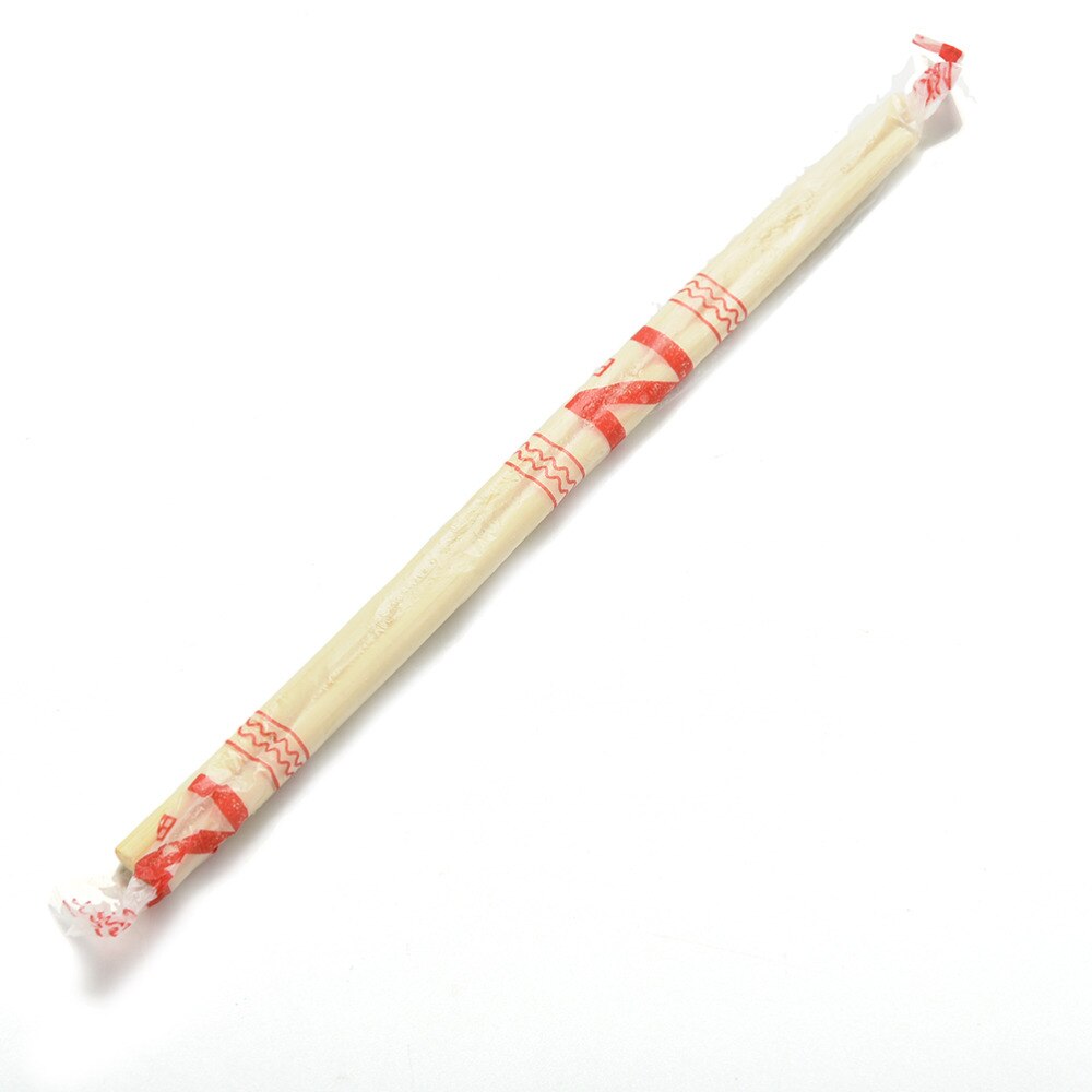 40 paires de baguettes chinoises jetables baguettes en bois de bambou