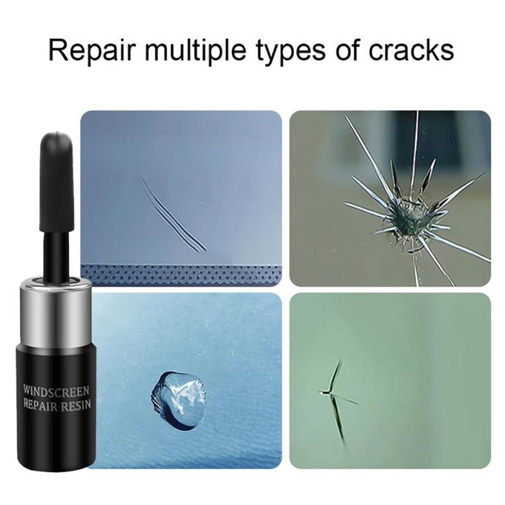 DIY Window Repair Tools Windscreen Glass Scratch Crack Restore Window Screen Resin+blade+strips Car Windshield Repair Tool